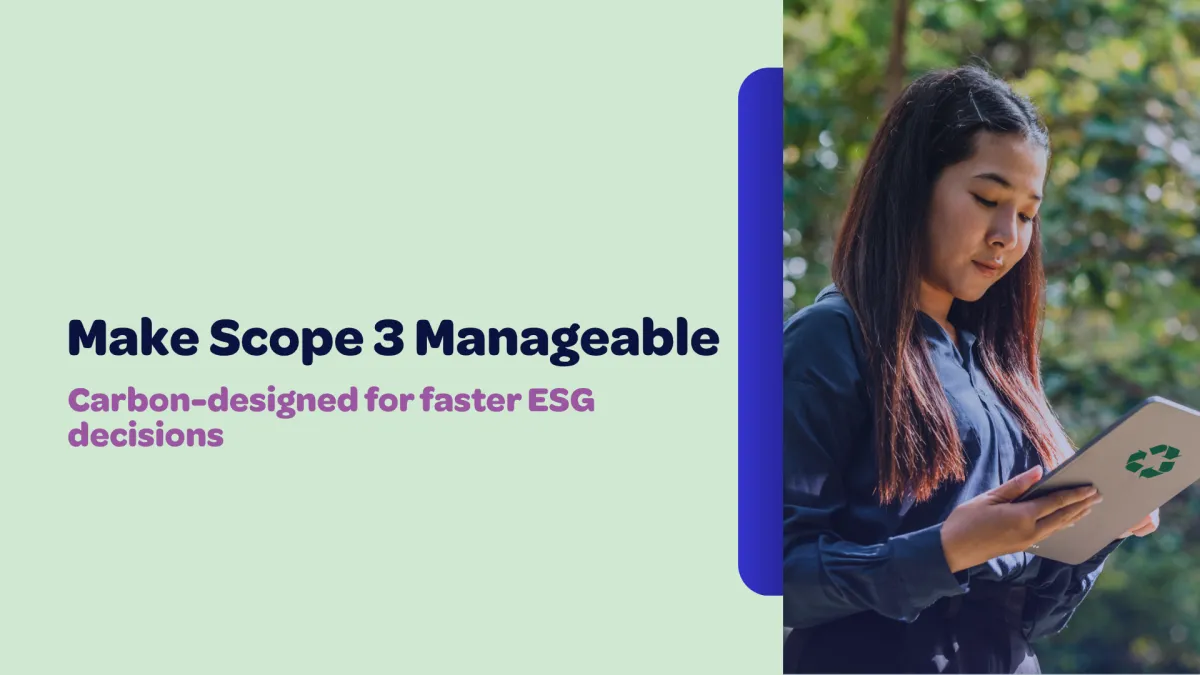 Article - Envizi - From Data to Action: Scope 3